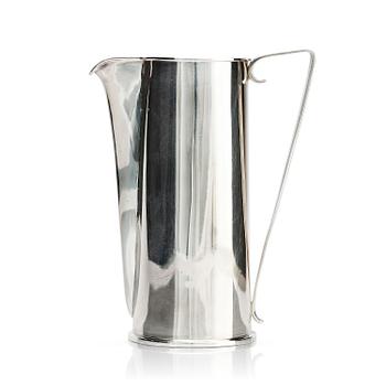 460. Atelier Borgila, a sterling silver jug, Stockholm, Sweden, 1965.