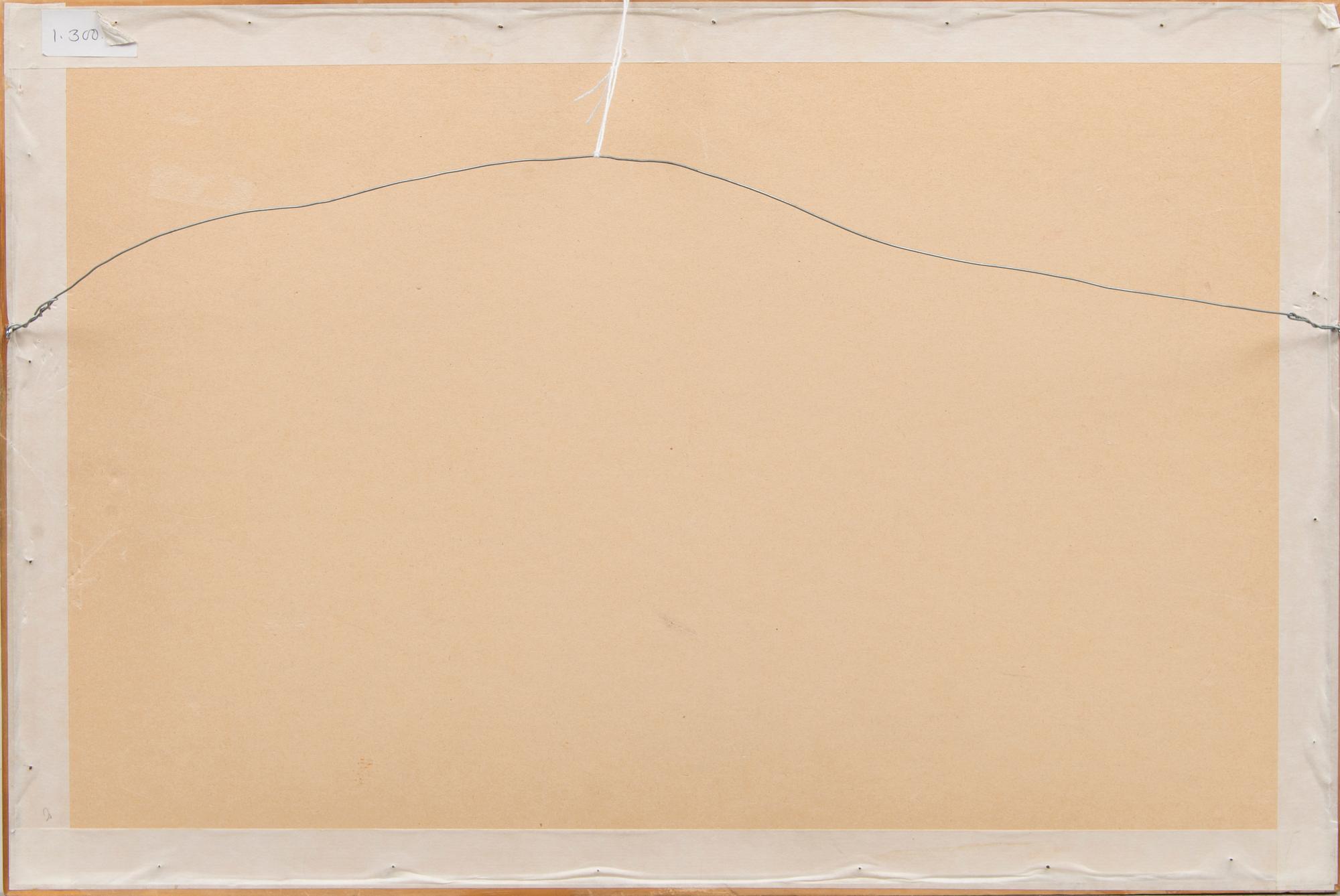 KARI SUOMALAINEN, pilapiirros, sekatekniikka, signeerattu ja päivätty.