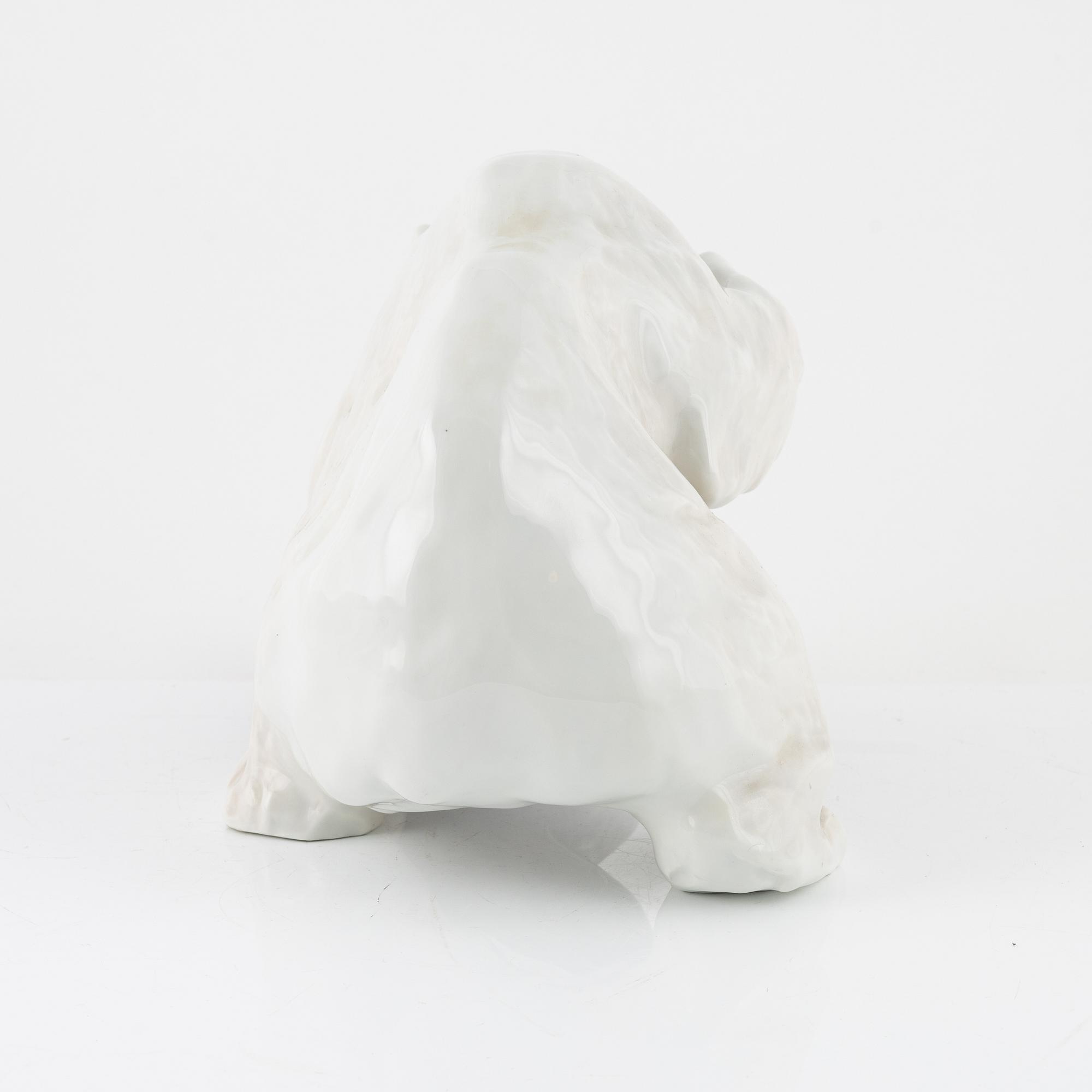 Knud Kyhn, a porcelain figurine, Royal Copenhagen, Denmark, 1956.