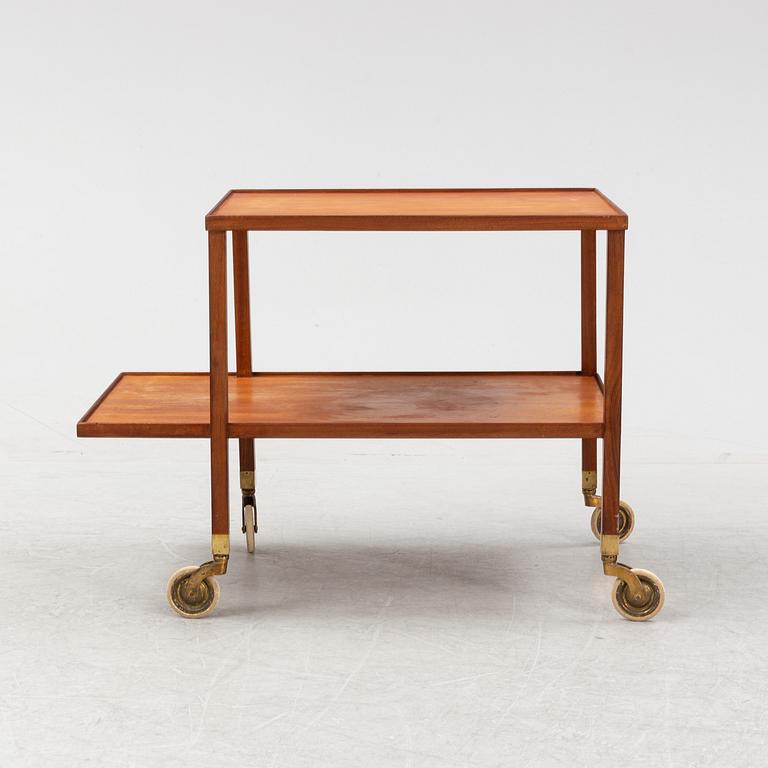 Josef Frank, a mahogany tea trolley, model 470, for Firma Svenskt Tenn, the model designed in 1932.