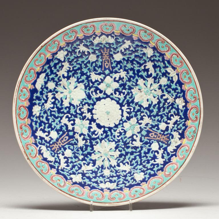 FAT, porslin. Kina 1800-tal.