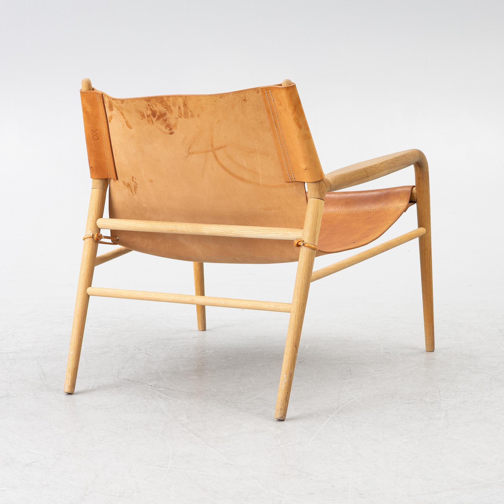 Dennis Marquart, armchair, "Rama", Ox Denmarq.