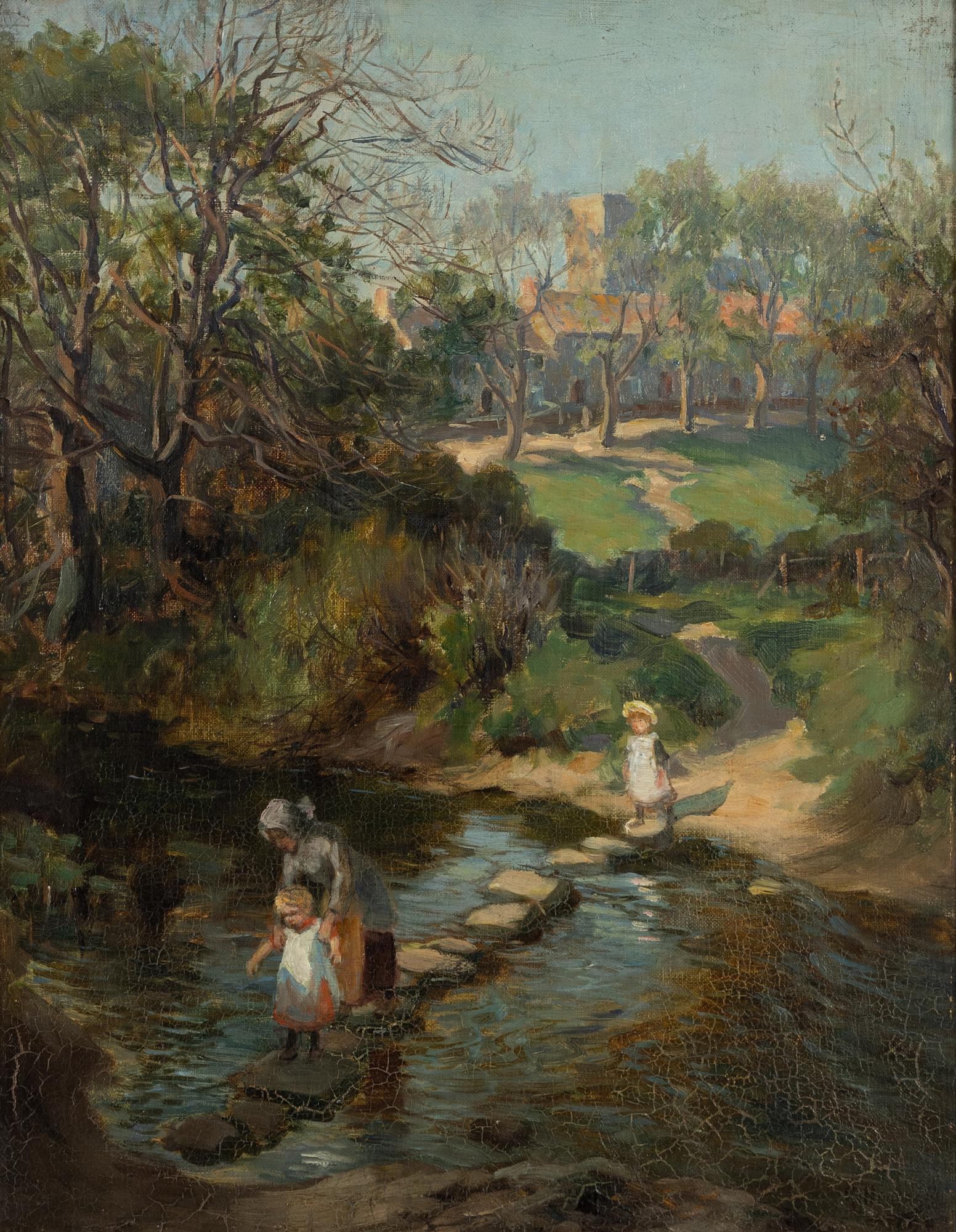 Ralph Hedley, oil on canvas, signed and dated.