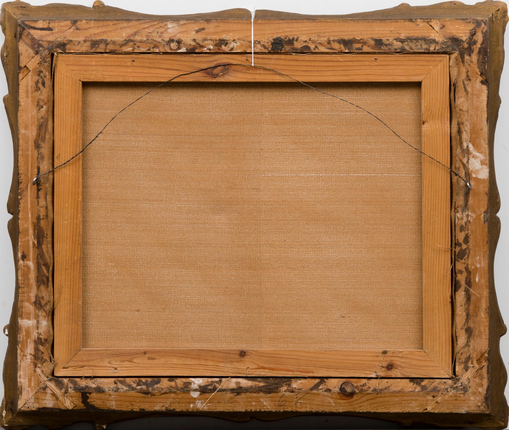 UUNO SOLDAN, öljy kankaalle, signeerattu.