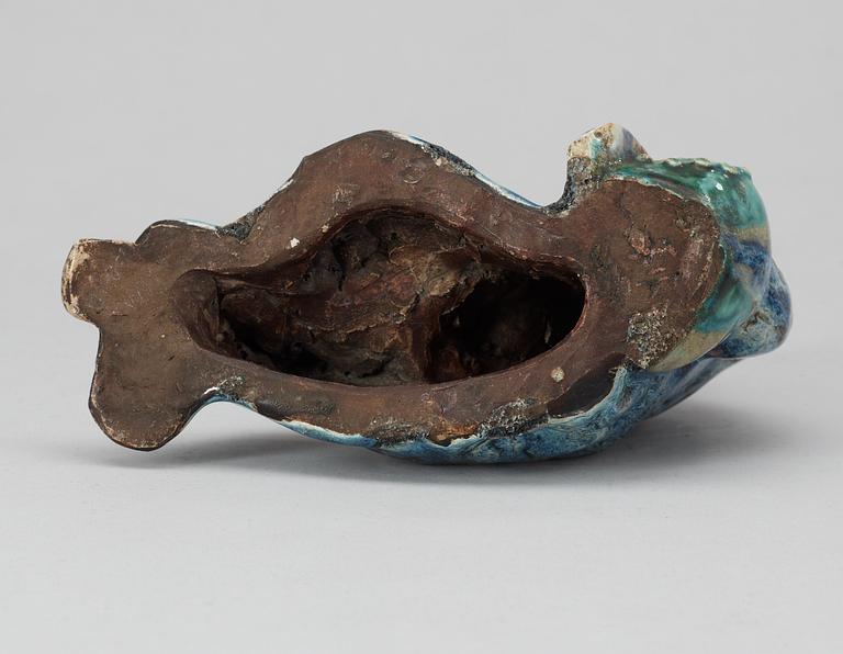 A late Qingdynasty figurine.