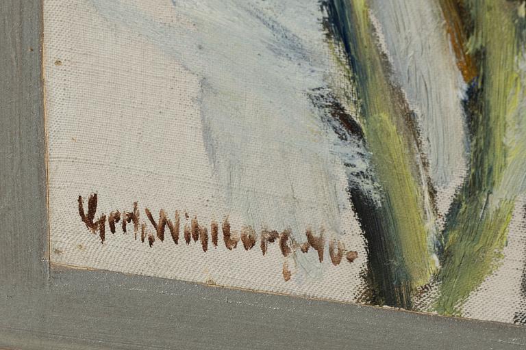 Gerhard Wihlborg, Ystad motif.