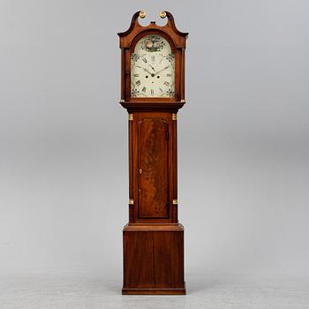 An english 19th century  longcase clock.