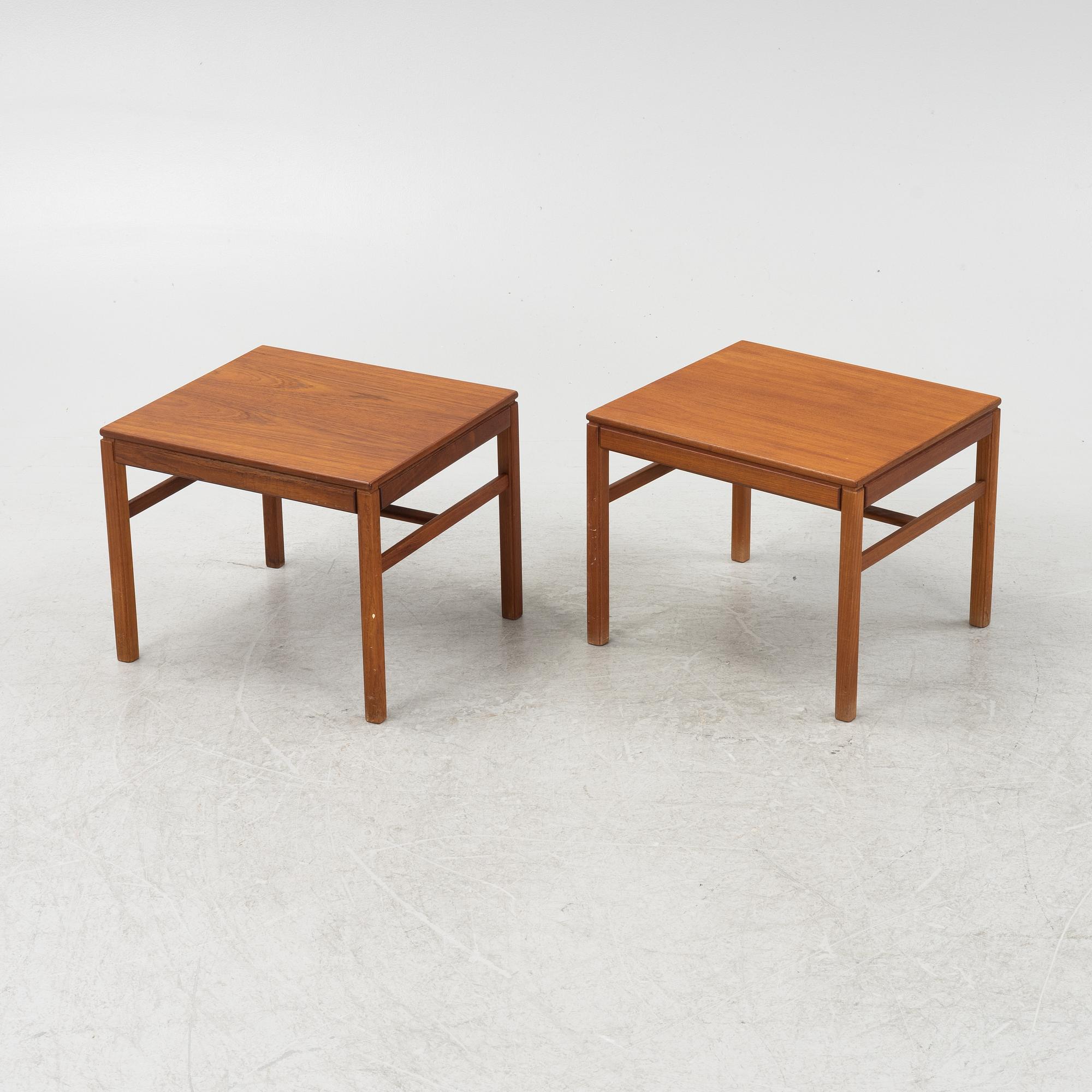 Sven Engström och Gunnar Myrstrand, bord, ett par, "Casino", Bra Bohag, Tingströms.