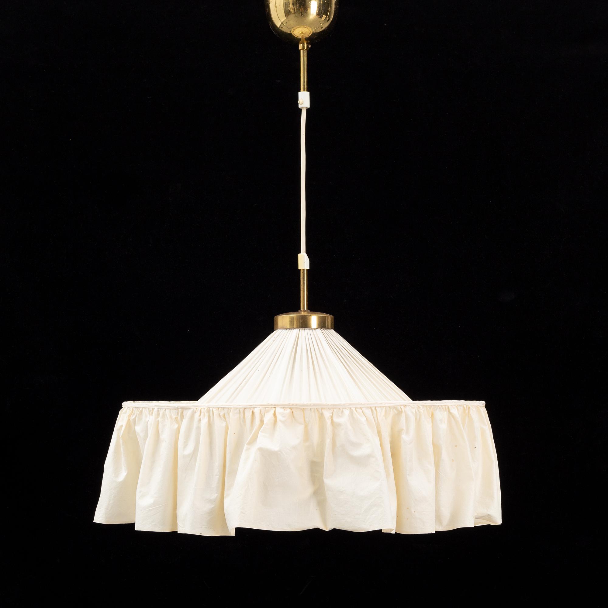 A ceiling lamp, model no. 2560, by Josef Frank for Svenskt Tenn. Model designed in the 1940's.