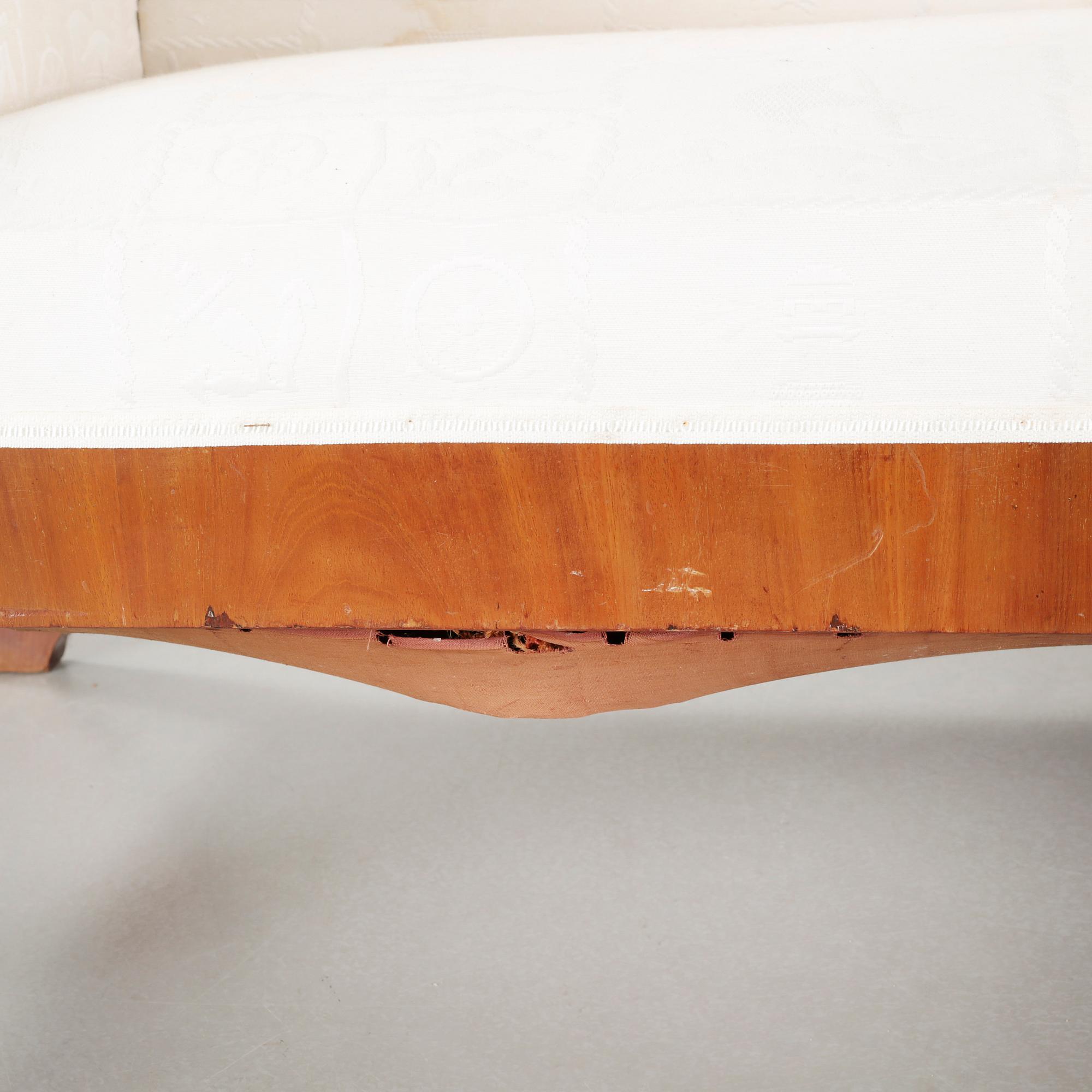 A Swedish Karl Johan sofa, made in the first half of the 20th century.
