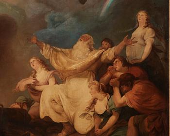 PHILIPP JAKOB DE LOUTHERBOURG, Circle of. Canvas laid down on panel.