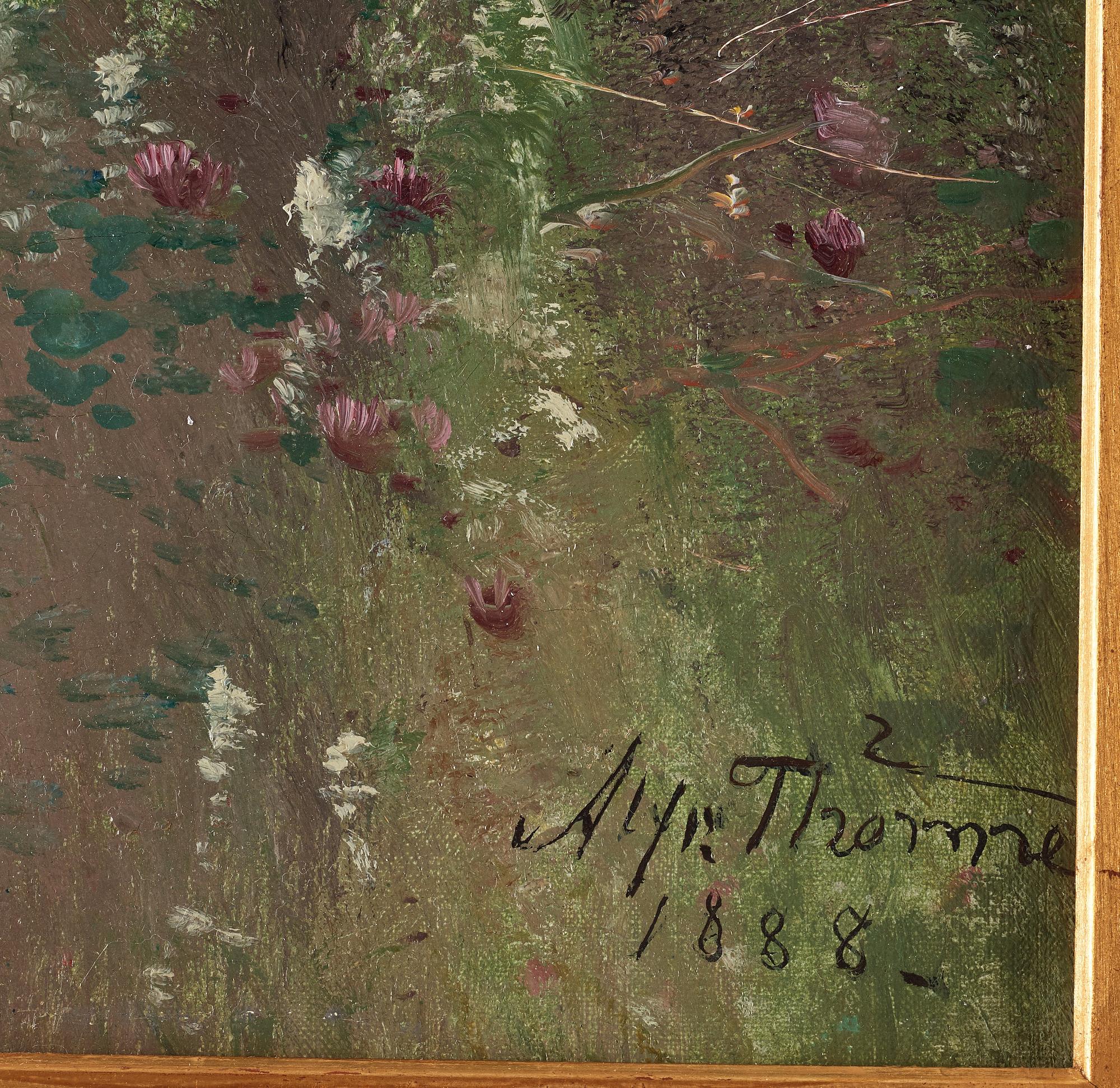 Alfred Thörne, Summer Meadow.