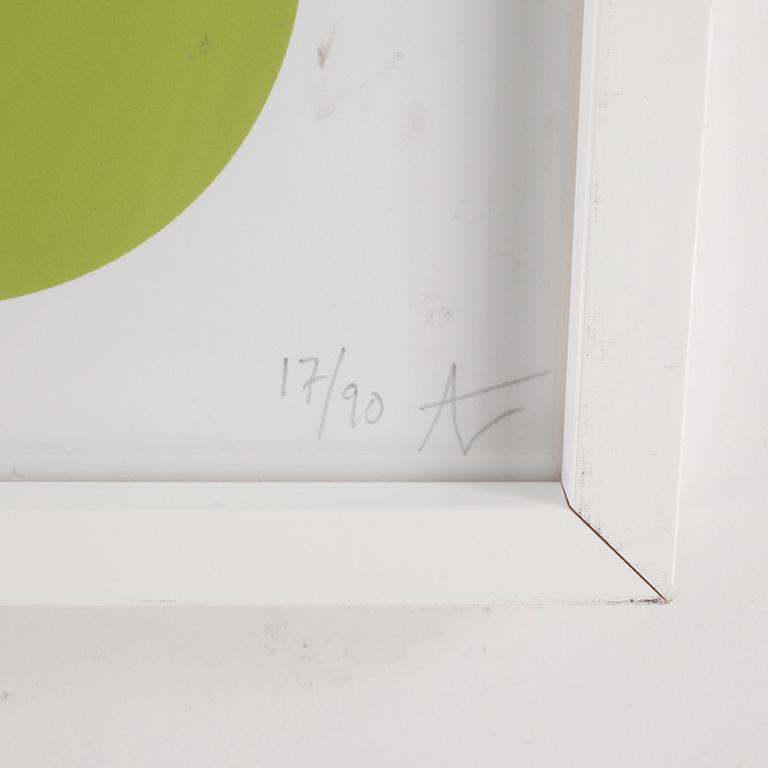 ANDREAS LUNDBERG, gicleetryck, monogramsignerad o numrerad 14/90.