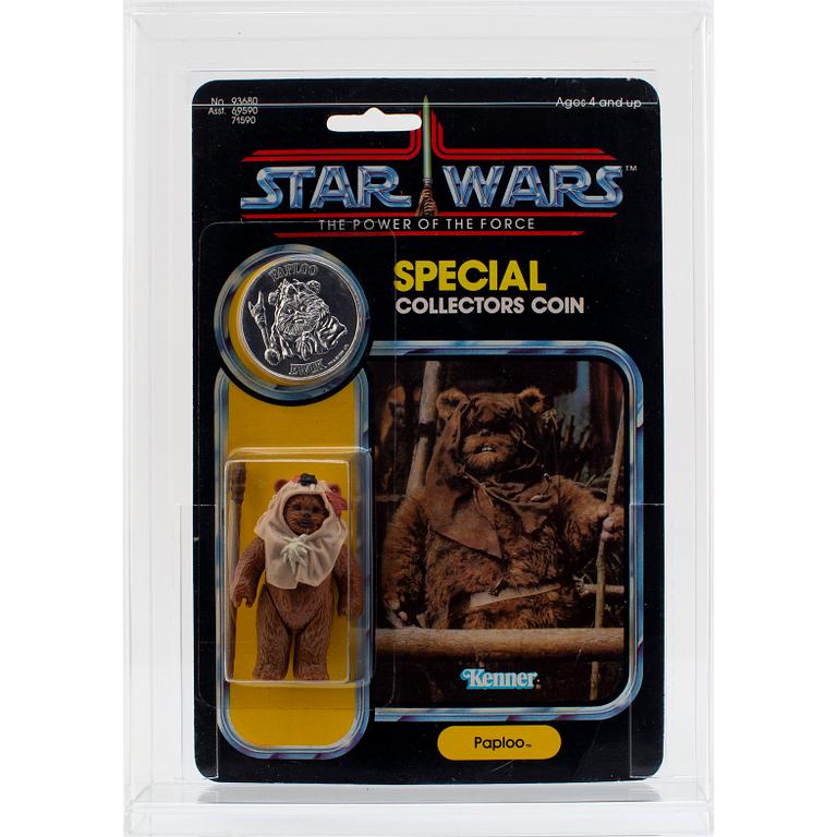 STAR WARS, 6 st, Wicket W. Warrick, Teebo, Warok, Paploo, Lumat, Romba, POTF & ROTJ, Kenner 1983-1984.