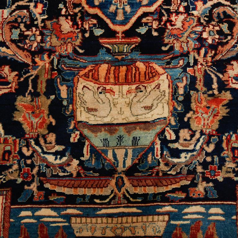 MATTA, Kashmar, old, ca 370 x 300 cm.