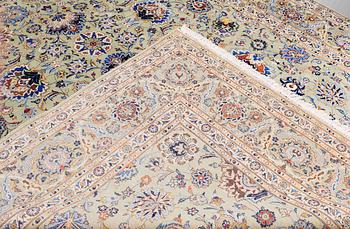 A CARPET, Kashan, around 416 x 290 cm.