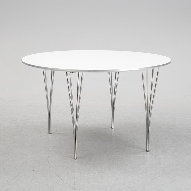 Bruno Mathsson och Piet Hein, matbord, Fritz Hansen, Danmark, 1986.