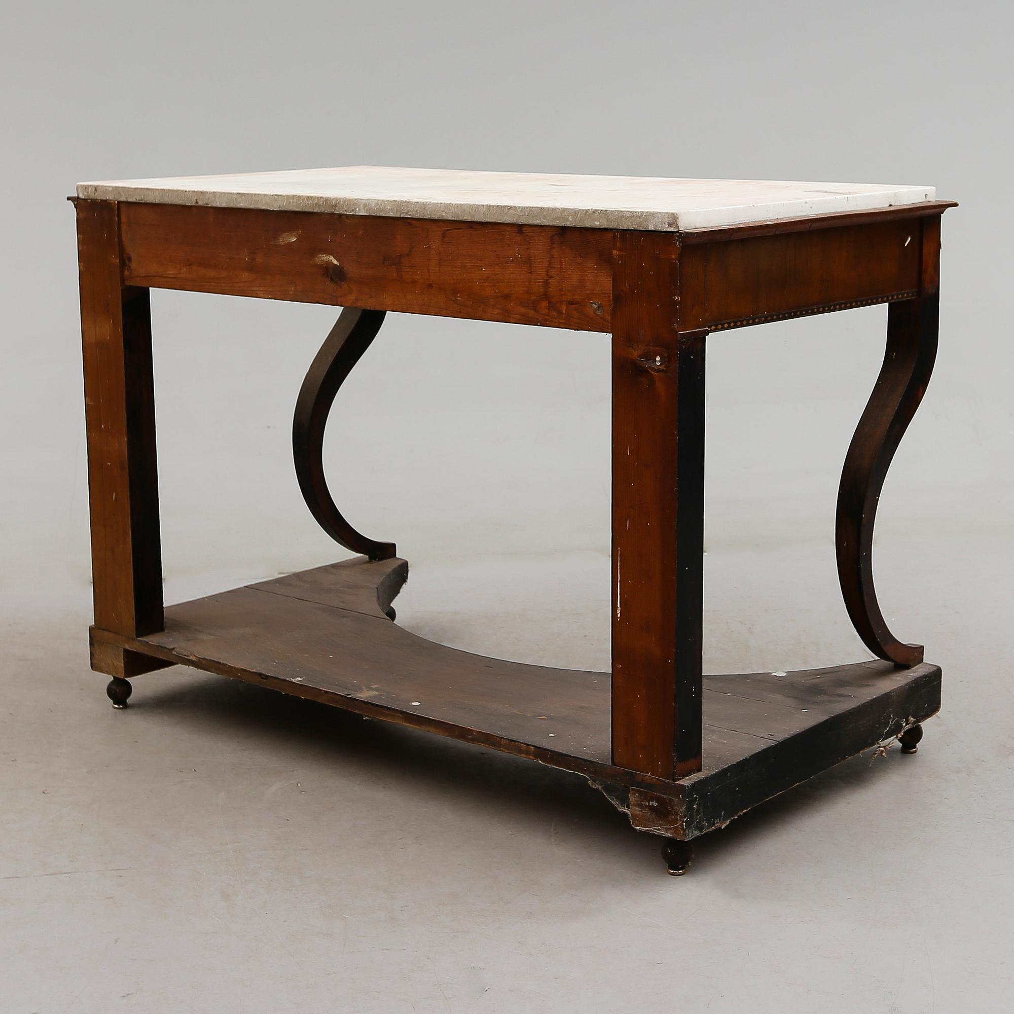 KONSOLBORD, empire, 1800-talets början.