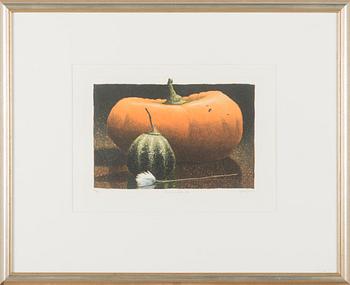 Esa Riippa, färgetsning, signerad och daterad -94, numrerad 71/80.