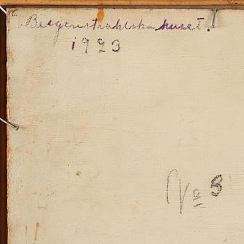 Nils Tydén, Ryningska palatset seen from Riddarholmen.