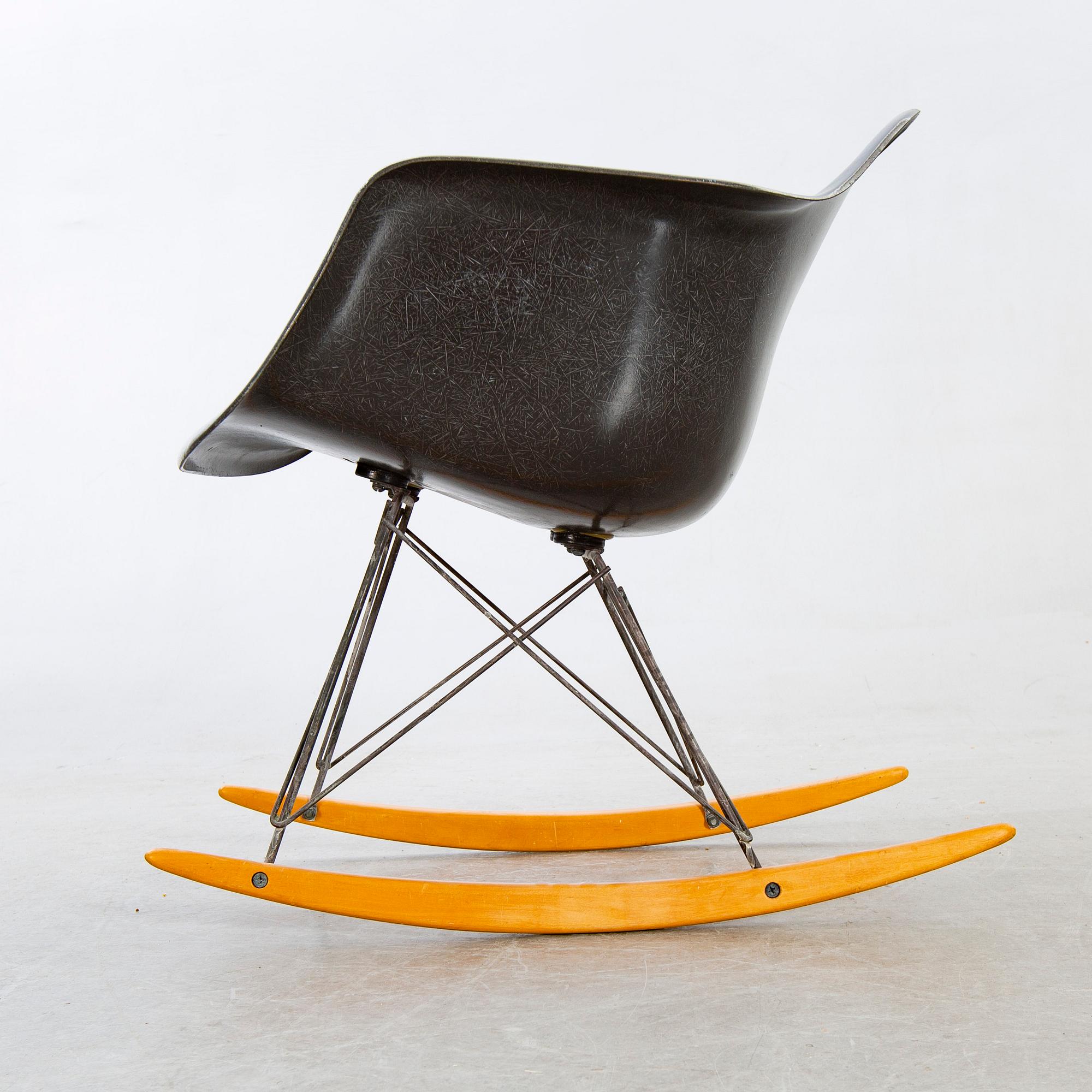 Charles and Ray Eames, a RAR rocking chair 1060s.