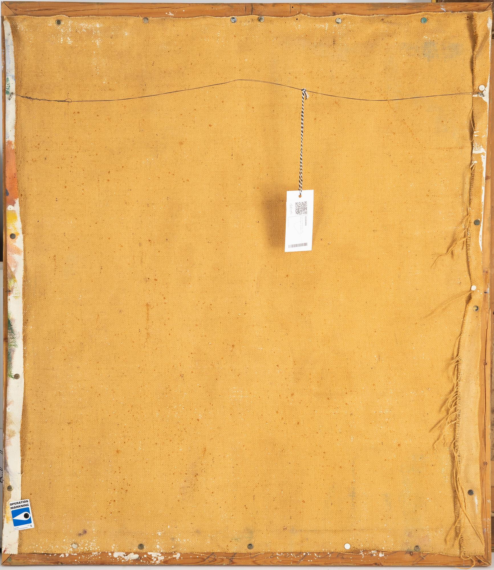 Erling Ärlingsson, oil on canvas, signed.