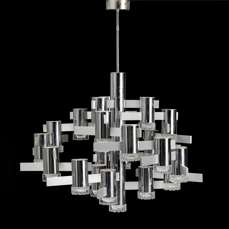 GAETANO SCIOLARI, a ceiling lamp by Sciolari Lighting, Italy 1960's-70's.