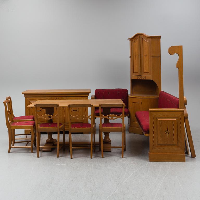 CARL MALMSTEN, furniture, 20th Century.,