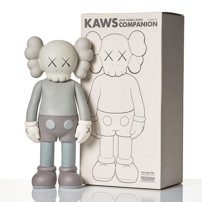 KAWS, Companion (Five Years Later) (Grey).
