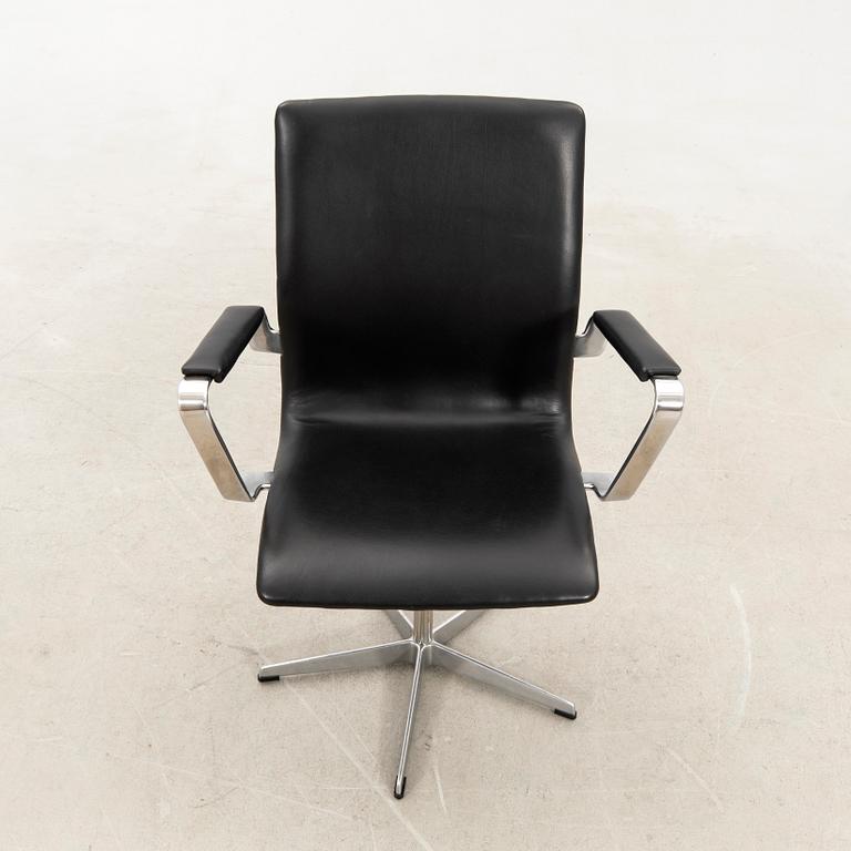 Arne Jacobsen, armchair/office chair "Oxford" for Fritz Hansen Denmark,