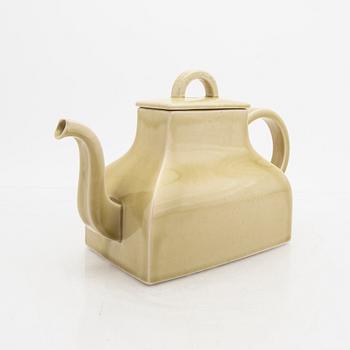 Signe Persson-Melin, a glazed ceramic teapot, signed with monogram.