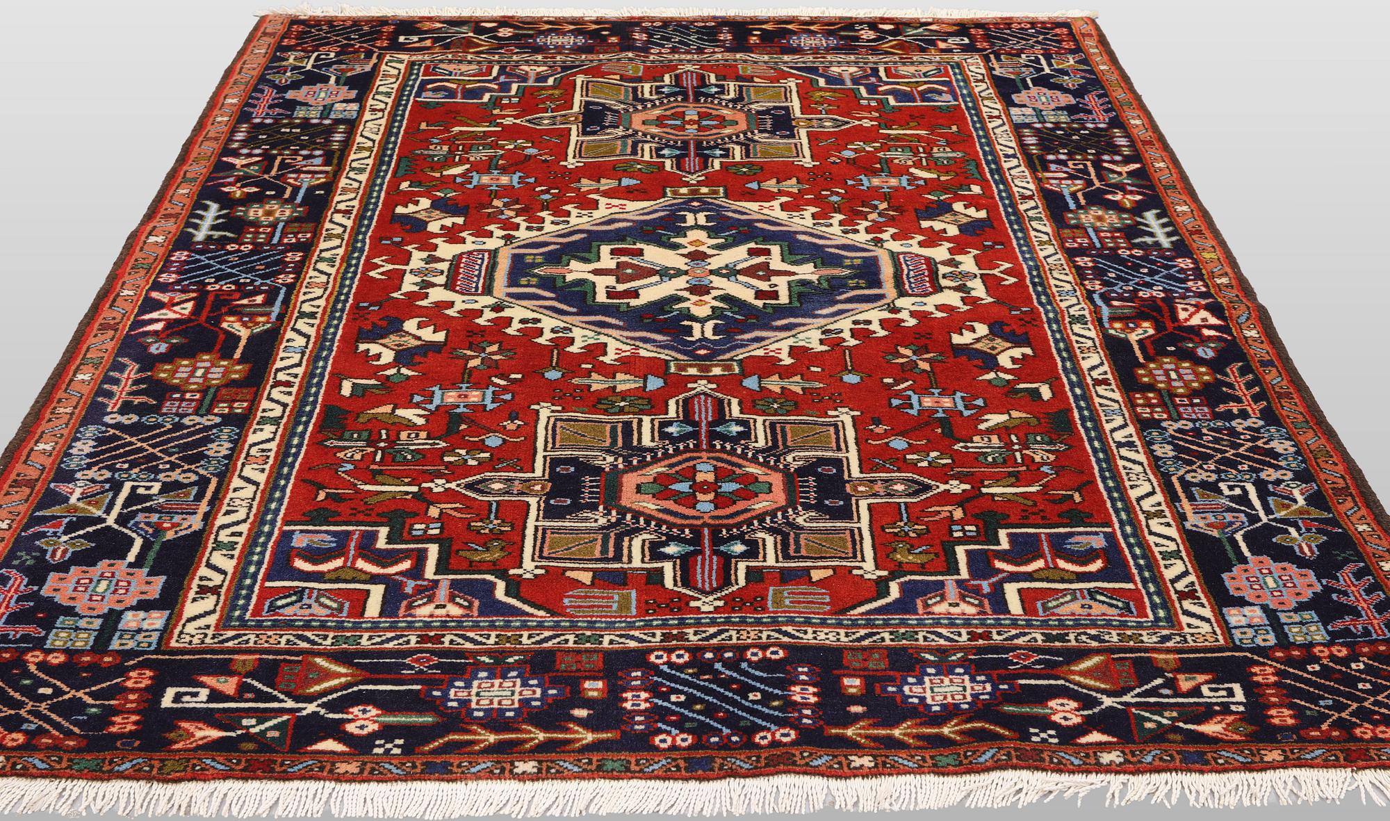 A Garadje rug, 195 x 164 cm.