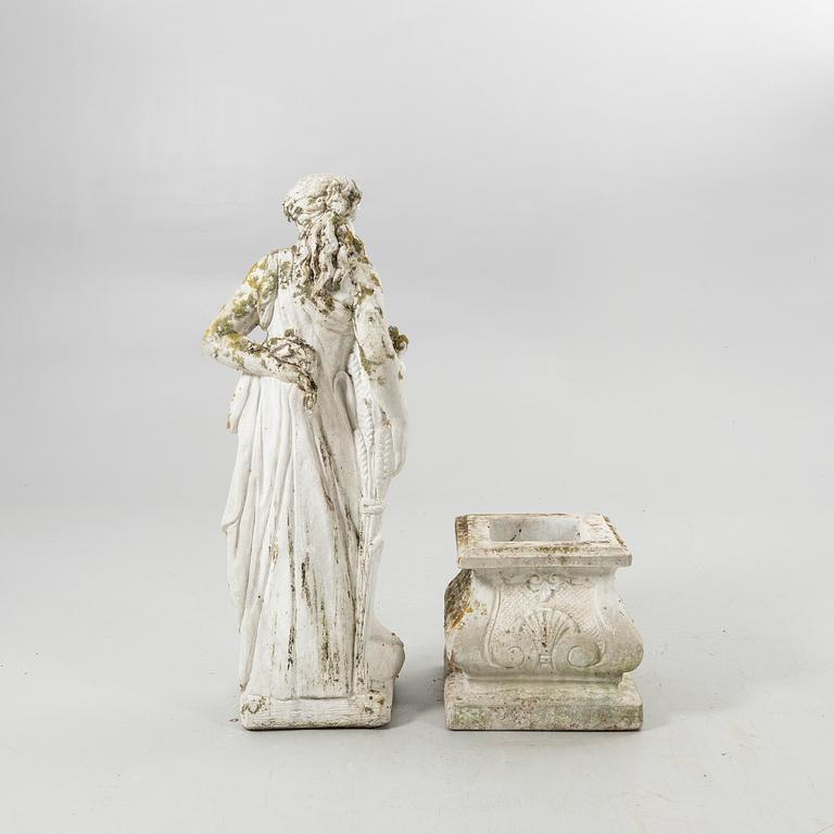 Garden sculpture, later part of the 20th century.