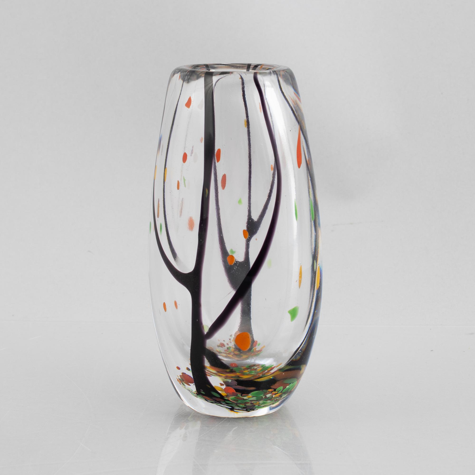 Vicke Lindstrand, a 'Höst (Autumn)' vase, Kosta, 1950's-60's.