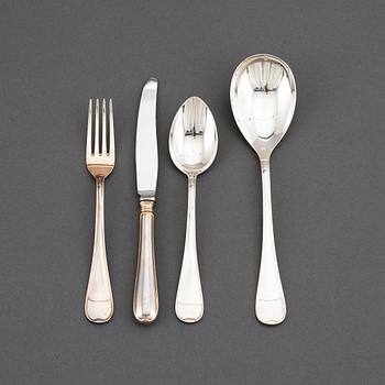 A 37-piece silver cutlery service, GAB, Eskilstuna, 1997-98.