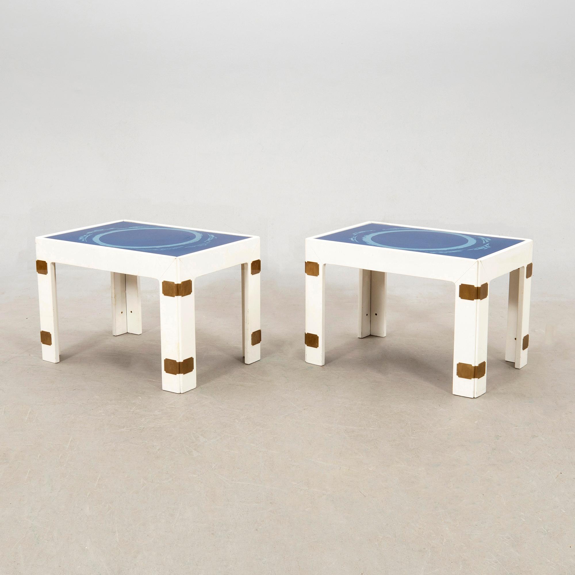 Bra Bohag AB, "Konsul", bord, ett par, 1960-1970-tal.