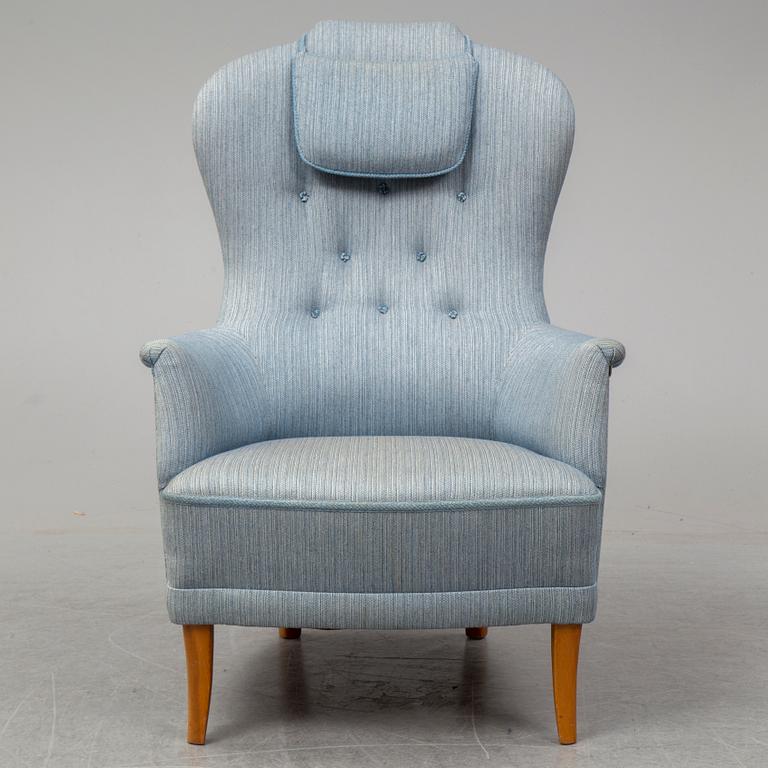 A second half of the 20th Century armchair by Carl Malmsten.