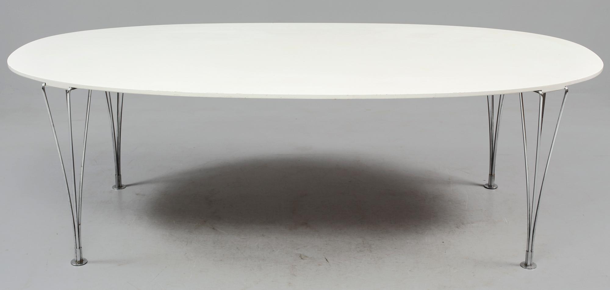 BORD, "Superellips", Bruno Mathsson och Piet Hein, 1900-talets fjärde kvartal.