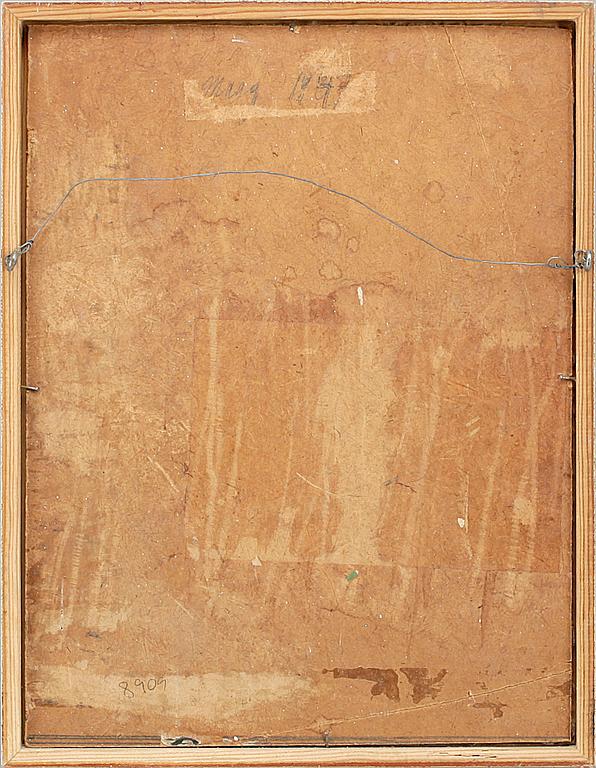 SIGURD MÖLLER, olja på duk, signerad.