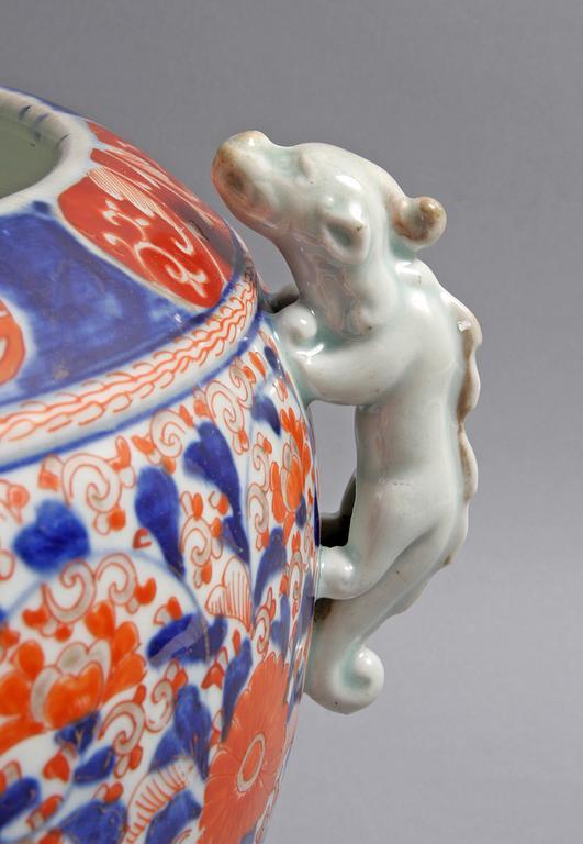 URNA, porslin, Meiji Japan, 1800-talets slut.