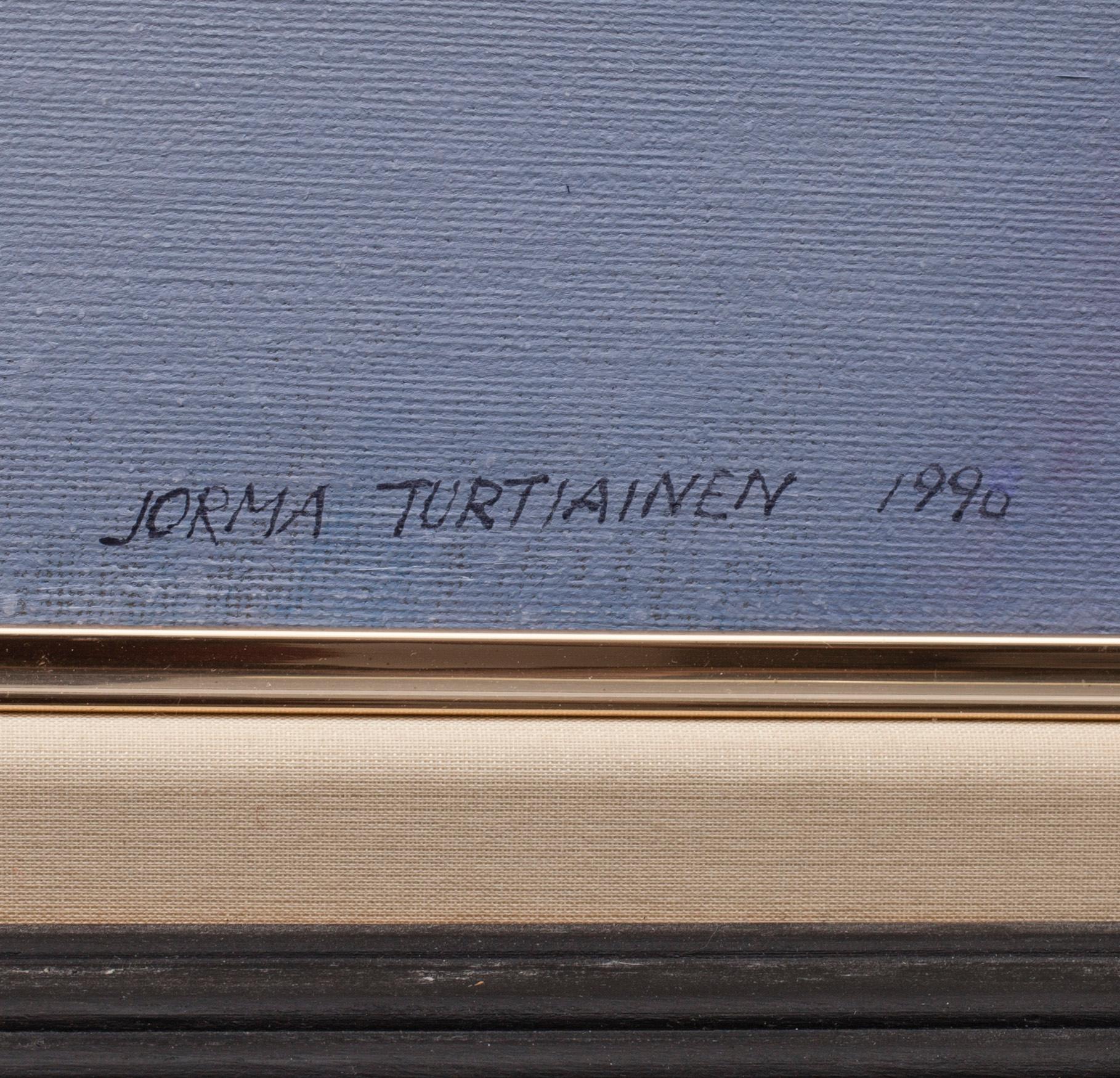 JORMA TURTIAINEN, olja på duk, signerad och daterad 1990.