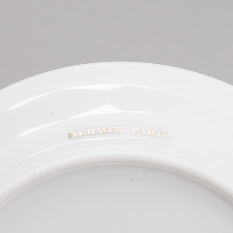 HERMÈS, A 53-piece 'Egee' porcelain tableware set, early 2000s.