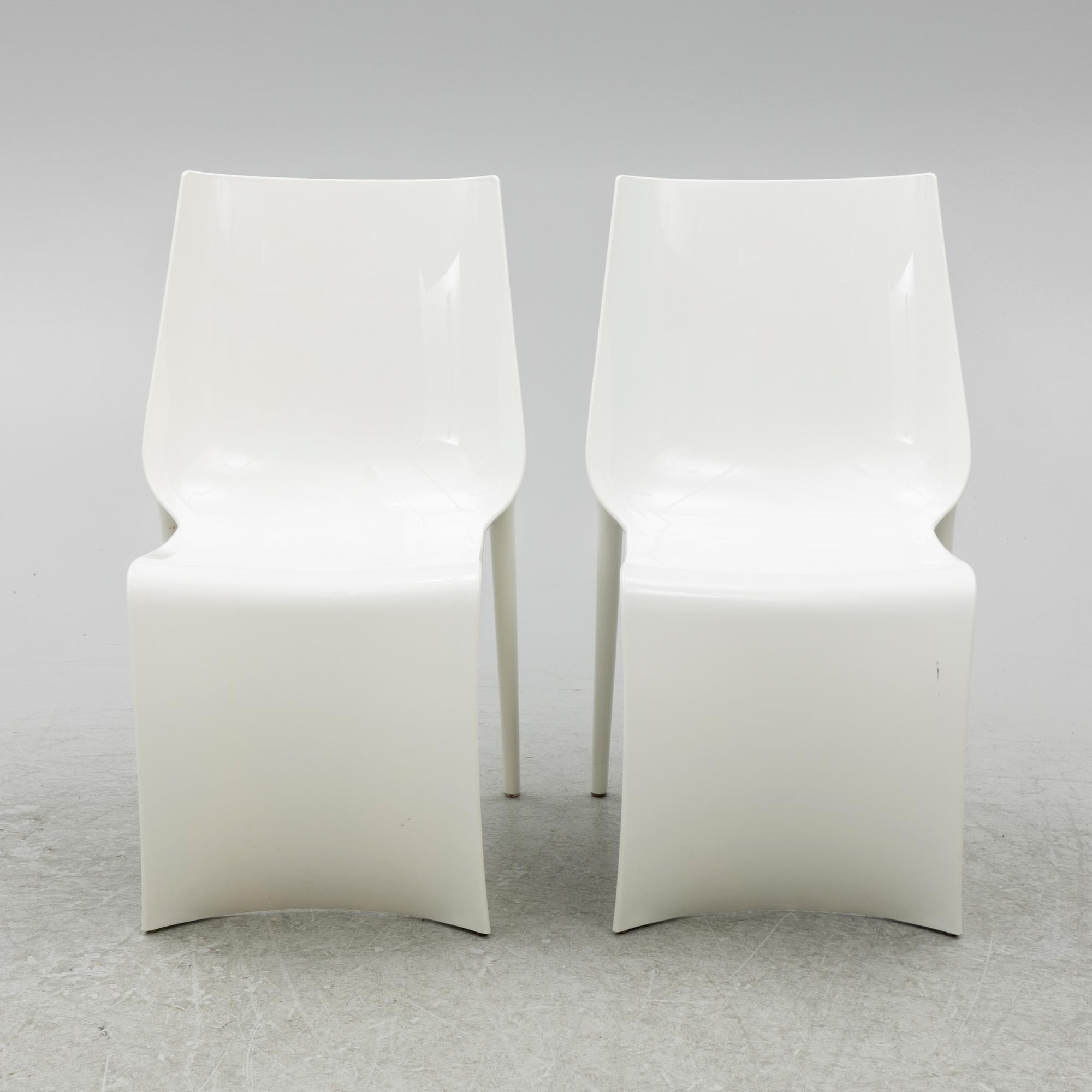 Achirivolto Pedrali, chairs, 6 pcs, "Smart", Italy.