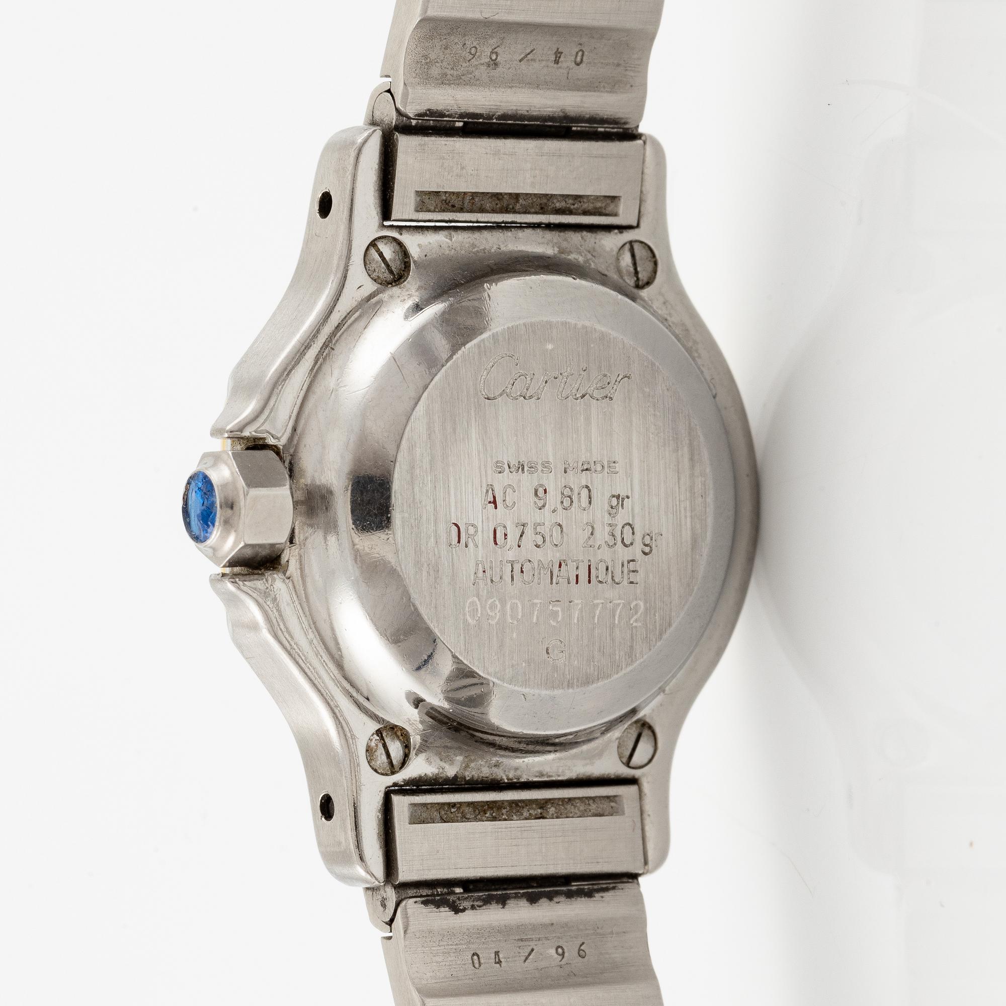 Cartier, Santos Ronde, armbandsur, 24 mm.