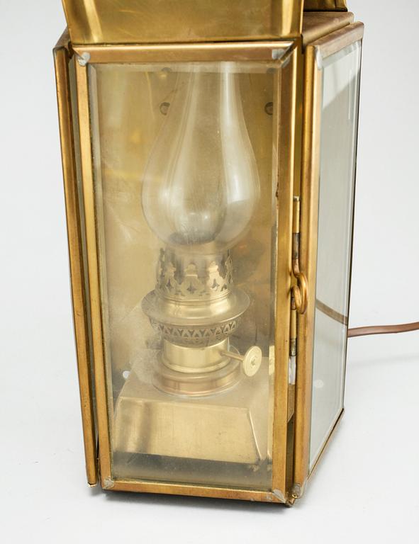 SKEPPSLANTERNOR, ett par, C.M Hammar, Göteborg, 1900-talets första hälft.