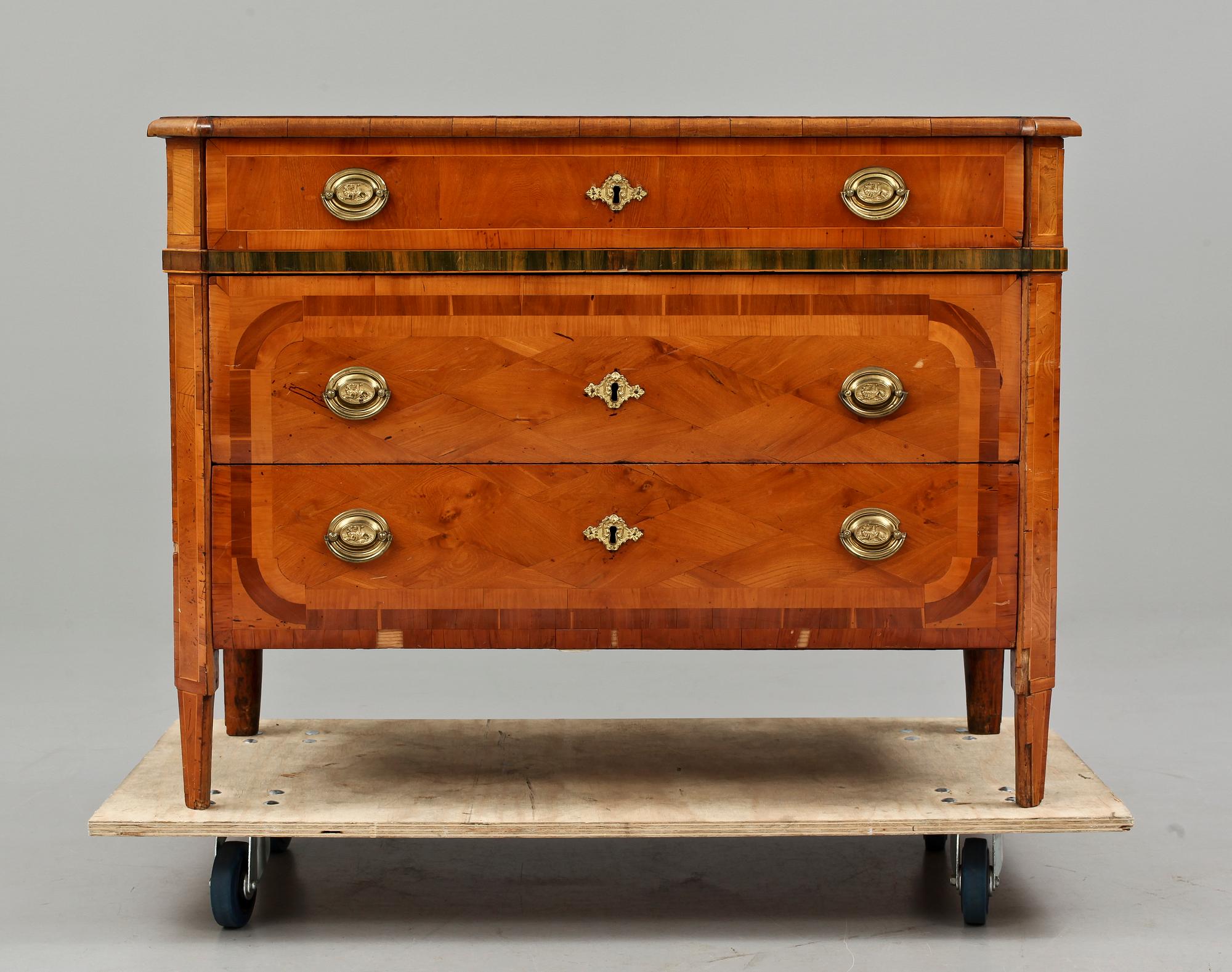 BYRÅ, gustaviansk provinsarbete, 1700-talets senare hälft.