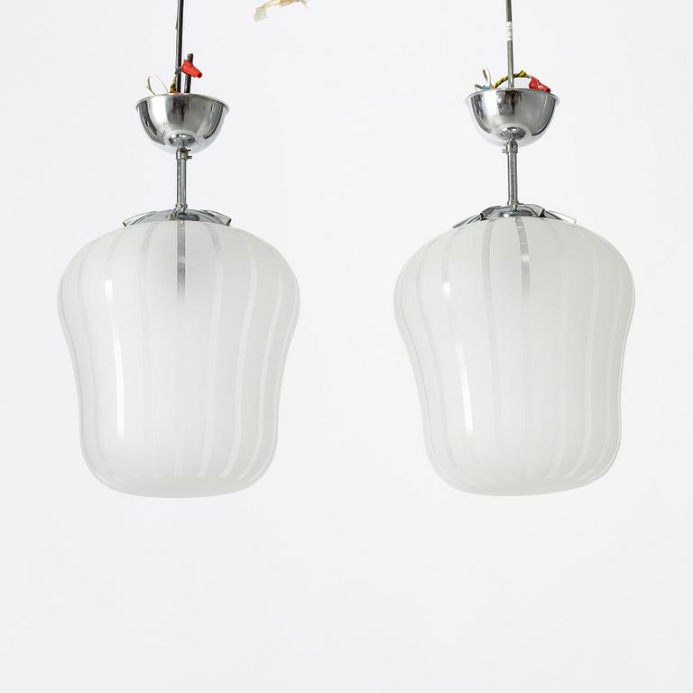 Taklampor, ett par, Swedish Modern, 1940-tal.