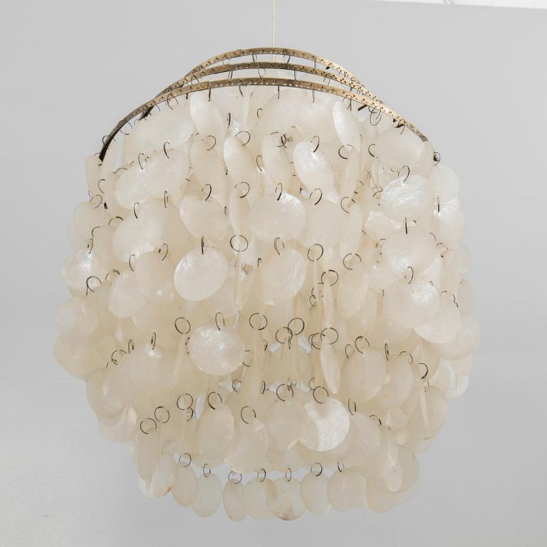 Shell lamp, 1970s.