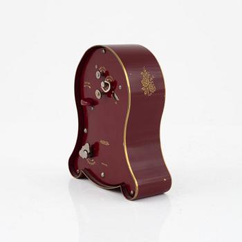 Table clock, 'Petite Neuchateloise', Jaeger-LeCoultre, Switzerland, around the mid-20th century.