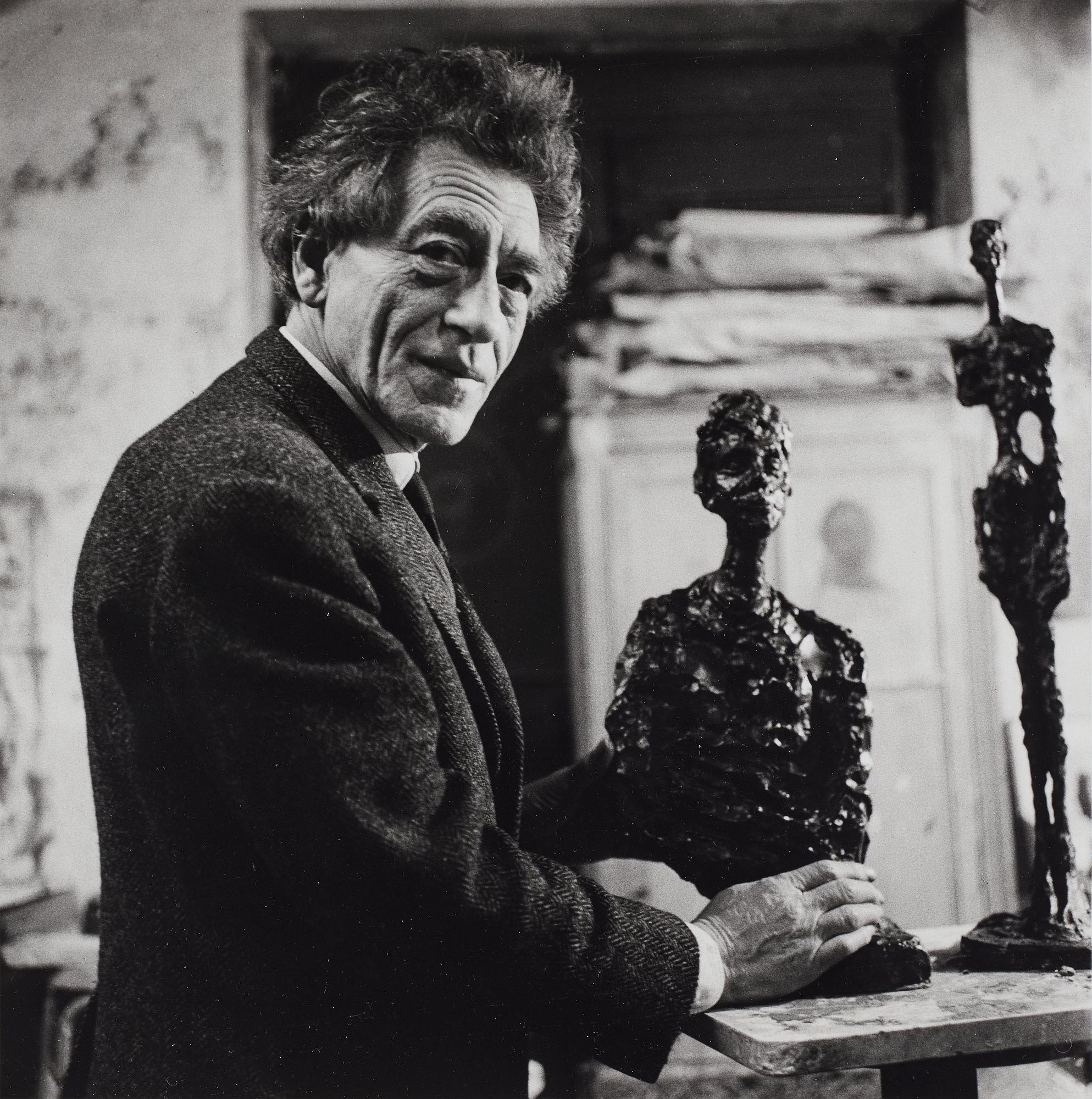 Gisèle Freund, "Giacometti", 1964.